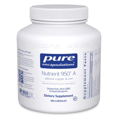 Nutrient 950® A without copper & iron 180's
