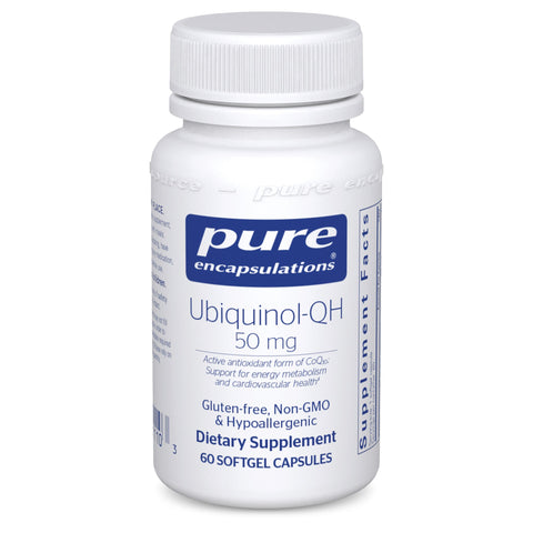 Ubiquinol-QH 50 mg 60's