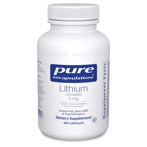 Lithium (orotate) 5 mg