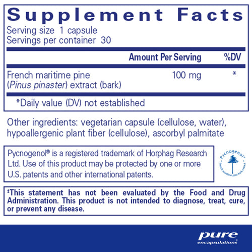 Pycnogenol® 100 mg.