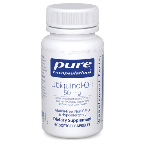Ubiquinol-QH 50 mg 60's