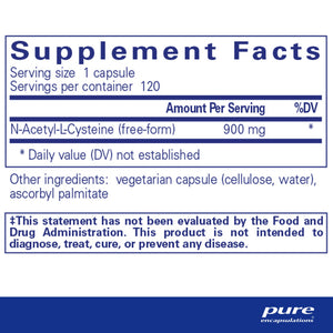 NAC (N-Acetyl-l-Cysteine) 900 mg